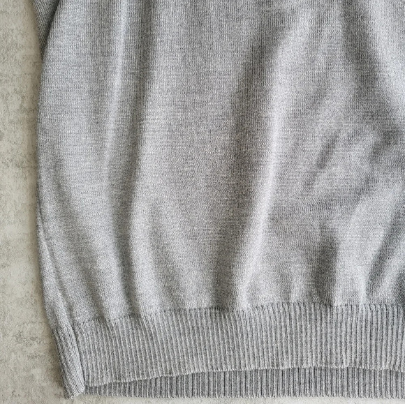 Vintage Pendleton Gray Merino Wool Sweater Vest - Picture 7 of 8